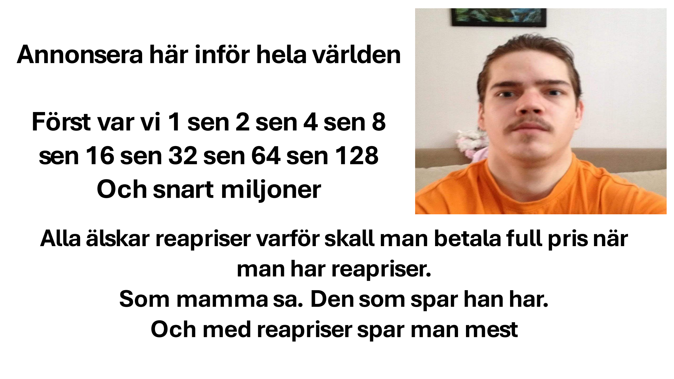 Annonsera här på Reapriser – kontakta oss